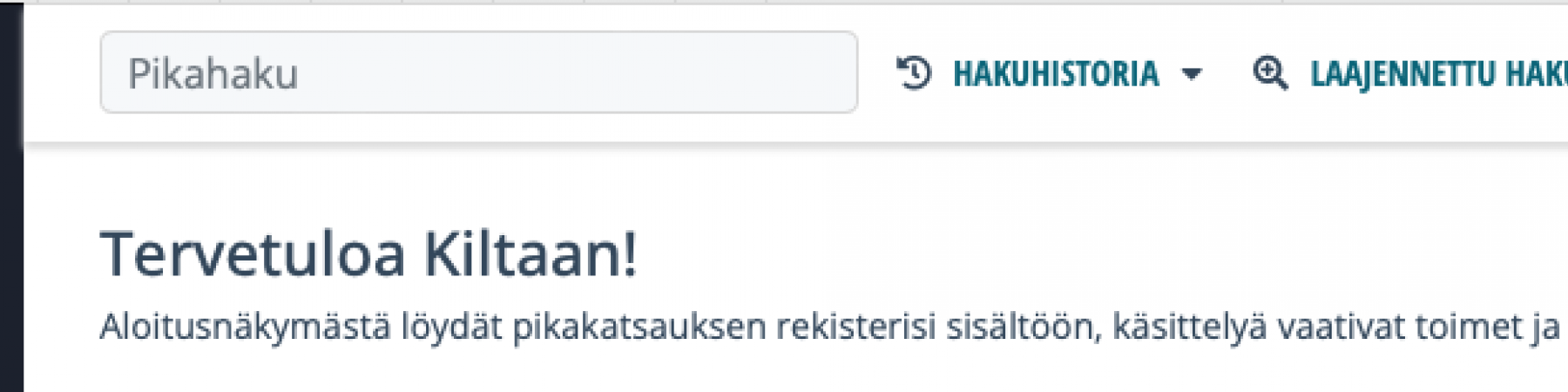 Jäsenrekisterin käyttöoikeudet